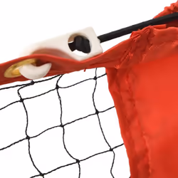 vidaXL Tennis Net Black and Red Polyester Portable Net Garden Multi Sizes - 400 x 100 x 87 cm - Additional view 5