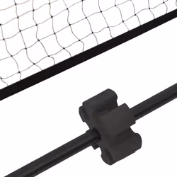 vidaXL Tennis Net Black and Red Polyester Portable Net Garden Multi Sizes - 400 x 100 x 87 cm - Additional view 6