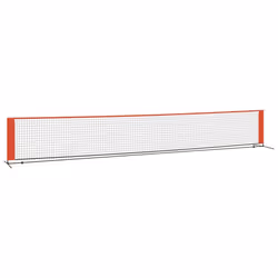vidaXL Tennis Net Black and Red Polyester Portable Net Garden Multi Sizes - 600 x 100 x 87 cm