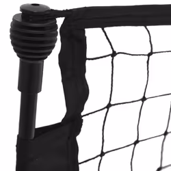 vidaXL Football Rebounder Net Black and Yellow 183x85x120 cm Polyester Net - Additional view 5