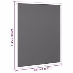 vidaXL Insect Screen for Windows Insect Moth Door Netting Multi Colours/Sizes - white, 100 x 120 cm