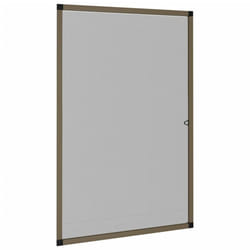 vidaXL Insect Screen for Windows Insect Moth Door Netting Multi Colours/Sizes - brown, 90 x 120 cm