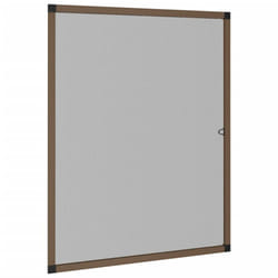 vidaXL Insect Screen for Windows Insect Moth Door Netting Multi Colours/Sizes - brown, 100 x 120 cm
