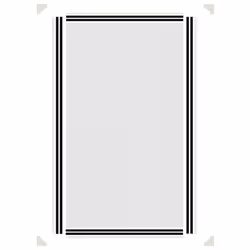 vidaXL Magnetic Insect Screen Netting Mosquito Fly Screen Bug Stop for Windows - white, 80 x 140 cm - Additional view 5