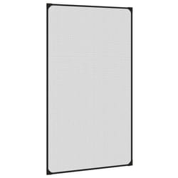 vidaXL Magnetic Insect Screen Netting Mosquito Fly Screen Bug Stop for Windows - anthracite, 80 x 140 cm