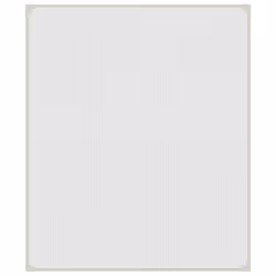 vidaXL Magnetic Insect Screen Netting Mosquito Fly Screen Bug Stop for Windows - white, 100 x 120 cm
