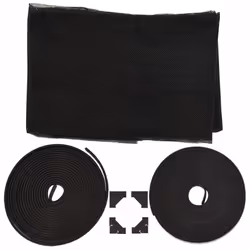 vidaXL Magnetic Insect Screen Netting Mosquito Fly Screen Bug Stop for Windows - anthracite, 120 x 140 cm - Additional view 6