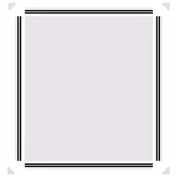 vidaXL Magnetic Insect Screen Netting Mosquito Fly Screen Bug Stop for Windows - white, 130 x 150 cm - Additional view 5