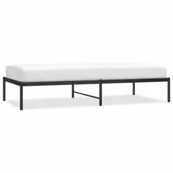 VidaXL 350838, Black, 95 cm, 196 cm, 31 cm, 900 x 1900 mm, 26 cm