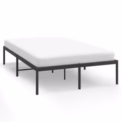 VidaXL 350844, Black, 125 cm, 2.07 m, 31 cm, 1200 x 2000 mm, 26 cm