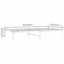 VidaXL 350845 bed frame - Additional view 6