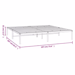 VidaXL 350850 bed frame - Additional view 8