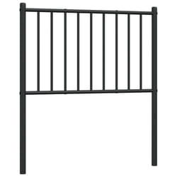 VidaXL 350890 headboard/footboard Black