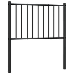 VidaXL 350891 headboard/footboard Black