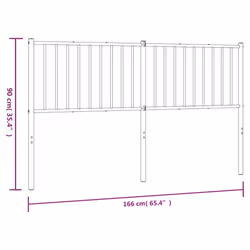 VidaXL 350899 headboard/footboard Black - Additional view 7