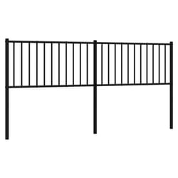 VidaXL 350900 headboard/footboard Black