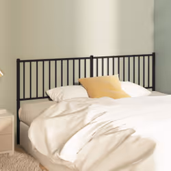 VidaXL 350900 headboard/footboard Black