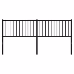 VidaXL 350900 headboard/footboard Black