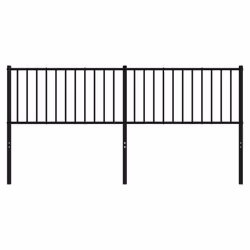 VidaXL 350901 headboard/footboard Black