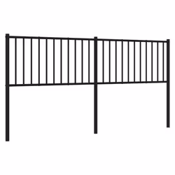 VidaXL 350901 headboard/footboard Black - Additional view 5