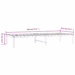 VidaXL 350903 bed frame - Additional view 7