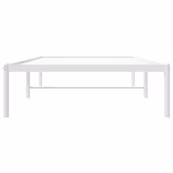 vidaXL Metal Bed Frame with Headboard Bedroom Metal Platform Bed Base Bedstead - 90 x 200 cm, without headboard - Additional view 5