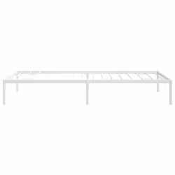 vidaXL Metal Bed Frame with Headboard Bedroom Metal Platform Bed Base Bedstead - 90 x 200 cm, without headboard - Additional view 6