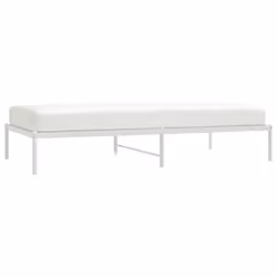 vidaXL Metal Bed Frame with Headboard Bedroom Metal Platform Bed Base Bedstead - 100 x 200 cm, without headboard - Additional view 4