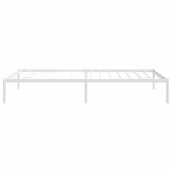 vidaXL Metal Bed Frame with Headboard Bedroom Metal Platform Bed Base Bedstead - 100 x 200 cm, without headboard - Additional view 6