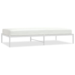 vidaXL Metal Bed Frame with Headboard Bedroom Metal Platform Bed Base Bedstead - 107 x 203 cm, without headboard