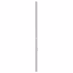 vidaXL Metal Headboard Bed Header Bedroom Furniture Decor Metal Bed Headboard - white, 84.5 x 3 x 90 cm - Additional view 2