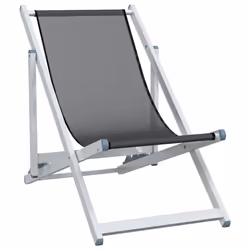 VidaXL 360167 outdoor chair Terrace Aluminium, Textile Grey
