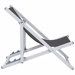 VidaXL 360167 outdoor chair Terrace Aluminium, Textile Grey - Additional view 5