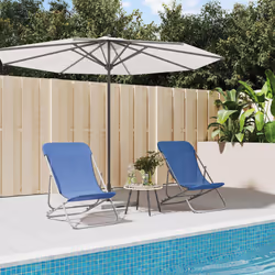 VidaXL 360187 outdoor chair Terrace Steel Blue