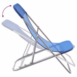 VidaXL 360187 outdoor chair Terrace Steel Blue - Additional view 7