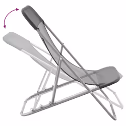 VidaXL 360190 outdoor chair Terrace Steel Grey - Additional view 7