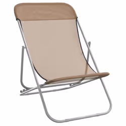 VidaXL 360193 outdoor chair Terrace Steel Taupe