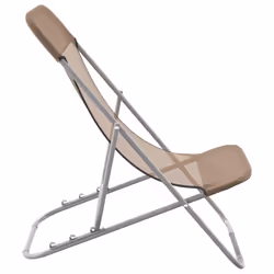 VidaXL 360193 outdoor chair Terrace Steel Taupe - Additional view 5
