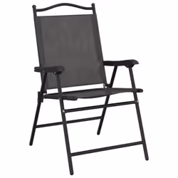 VidaXL 360197 outdoor chair Terrace Padded seat Steel, Textile Grey - Additional view 4