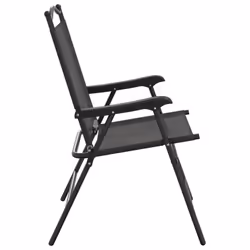 VidaXL 360197 outdoor chair Terrace Padded seat Steel, Textile Grey - Additional view 6