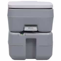 vidaXL Portable Camping Toilet and Water Tank Set Mobile Toilet Water Tank