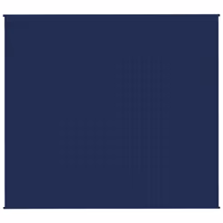 vidaXL Weighted Blanket Bedding Anxiety Blanket Bedroom Quilt Blanket Fabric - blue, 200 x 230 cm/13 kg - Additional view 2