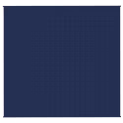 vidaXL Weighted Blanket Bedding Anxiety Blanket Bedroom Quilt Blanket Fabric - blue, 220 x 230 cm/15 kg - Additional view 2
