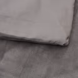 vidaXL Weighted Blanket with Cover Bedroom Quilt Blanket Bedding Grey Fabric - 200x230 cm, 13 kg - Additional view 4