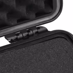 vidaXL Portable Flight Case Black PP Tool Box Protective Hard Case Carry Case - 30 x 22 x 10 cm - Additional view 5
