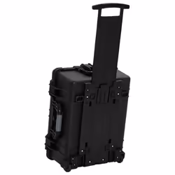 vidaXL Wheeled Flight Case Black 58x45x27 cm PP Tool Box Protective Hard Case - Additional view 7