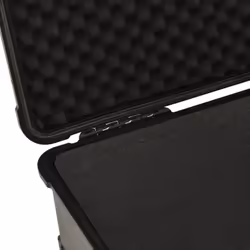 vidaXL Wheeled Flight Case Black 58x45x27 cm PP Tool Box Protective Hard Case - Additional view 8