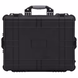 vidaXL Wheeled Flight Case Black 63x50x23 cm PP Flight Case Storage Handle - Additional view 2