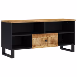 vidaXL TV Cabinet TV Stand Unit Cupboard Solid Wood Mango and Engineered Wood - Additional view 8