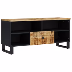 vidaXL TV Cabinet TV Stand Unit Cupboard Solid Wood Mango and Engineered Wood - Additional view 9